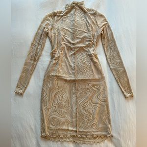 Y2K Mockneck Dress